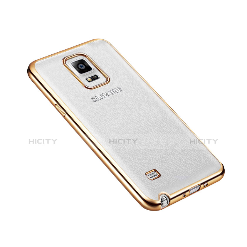 Schutzhülle Luxus Aluminium Metall Rahmen für Samsung Galaxy Note 4 SM-N910F Gold Plus