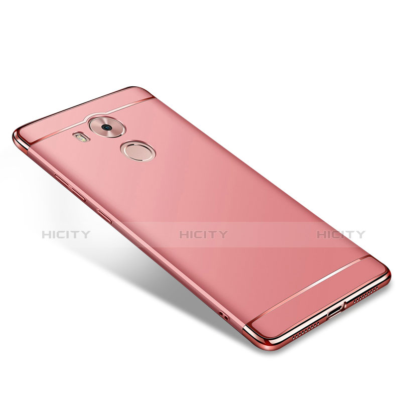 Schutzhülle Luxus Metall Rahmen und Kunststoff für Huawei Mate 8 Rosegold