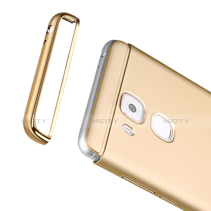 Schutzhülle Luxus Metall Rahmen und Kunststoff M01 für Huawei G9 Plus Gold