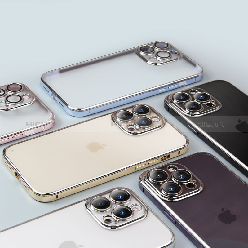 Schutzhülle Luxus Metall Rahmen und Kunststoff Schutzhülle Tasche LF5 für Apple iPhone 13 Pro