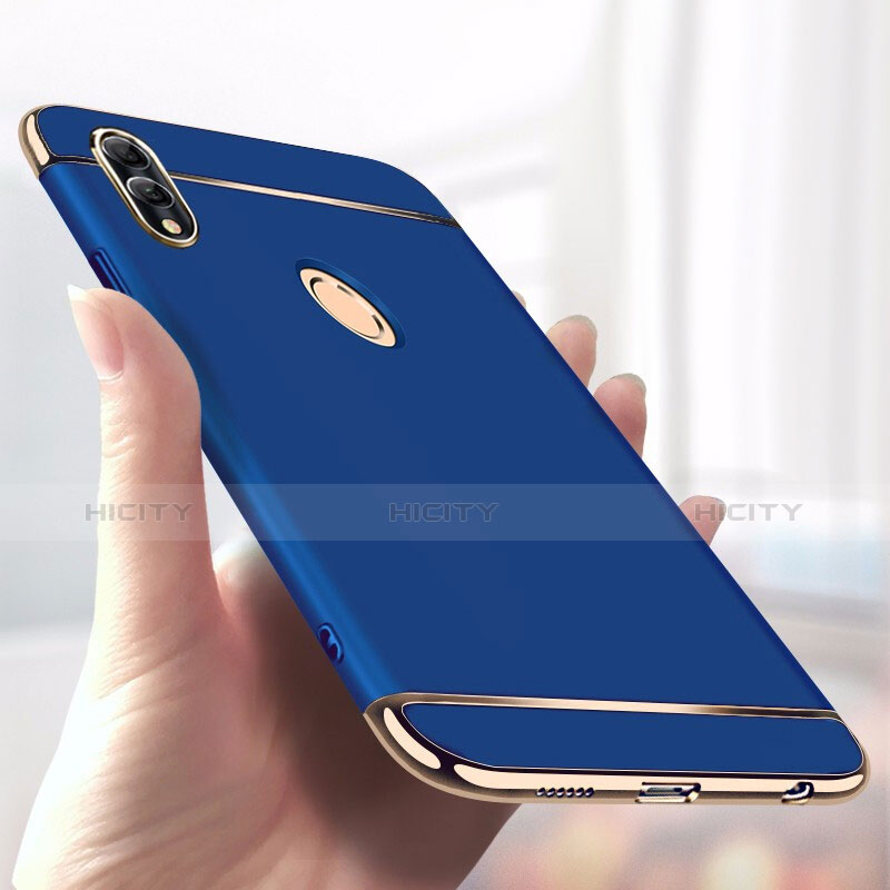 Schutzhülle Luxus Metall Rahmen und Kunststoff Schutzhülle Tasche M01 für Huawei Honor 10 Lite groß