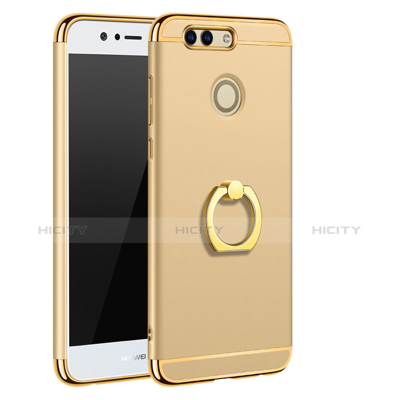 Schutzhülle Luxus Metall Rahmen und Kunststoff Schutzhülle Tasche M01 für Huawei Nova 2 Gold