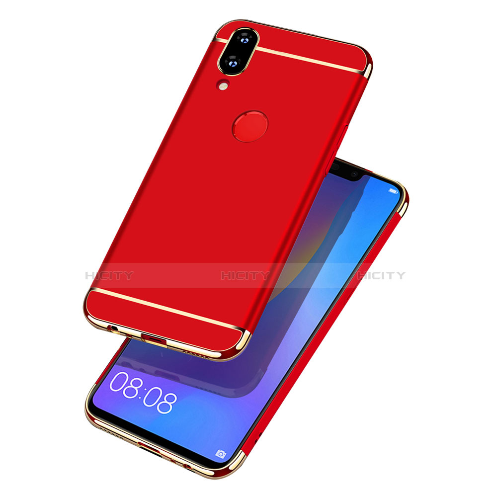 Schutzhülle Luxus Metall Rahmen und Kunststoff Schutzhülle Tasche M01 für Huawei Nova 3i