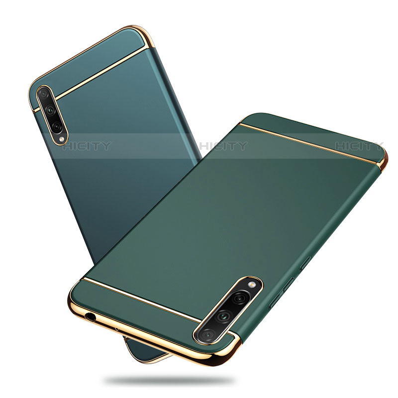 Schutzhülle Luxus Metall Rahmen und Kunststoff Schutzhülle Tasche M01 für Huawei P smart S