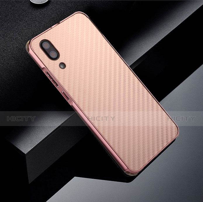 Schutzhülle Luxus Metall Rahmen und Kunststoff Schutzhülle Tasche M01 für Huawei P20