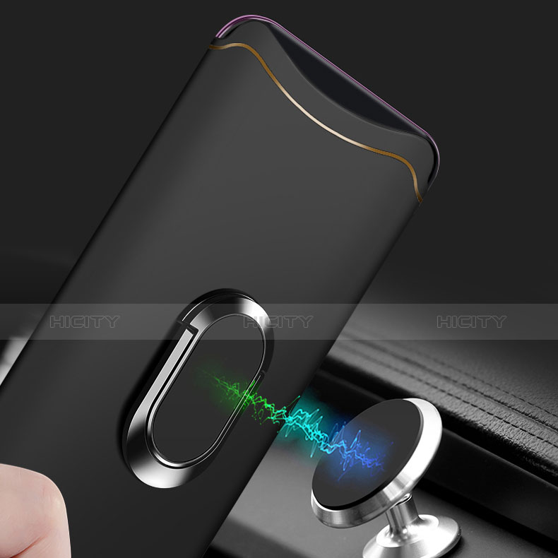 Schutzhülle Luxus Metall Rahmen und Kunststoff Schutzhülle Tasche M01 für Oppo Find X