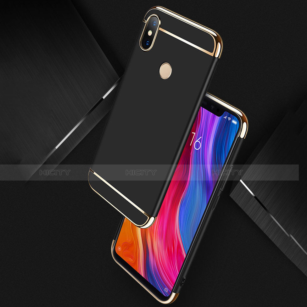 Schutzhülle Luxus Metall Rahmen und Kunststoff Schutzhülle Tasche M01 für Xiaomi Mi 8