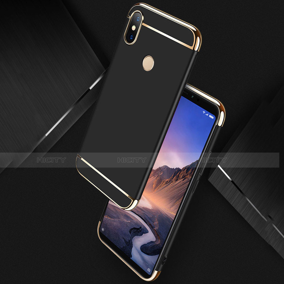 Schutzhülle Luxus Metall Rahmen und Kunststoff Schutzhülle Tasche M01 für Xiaomi Mi Max 3