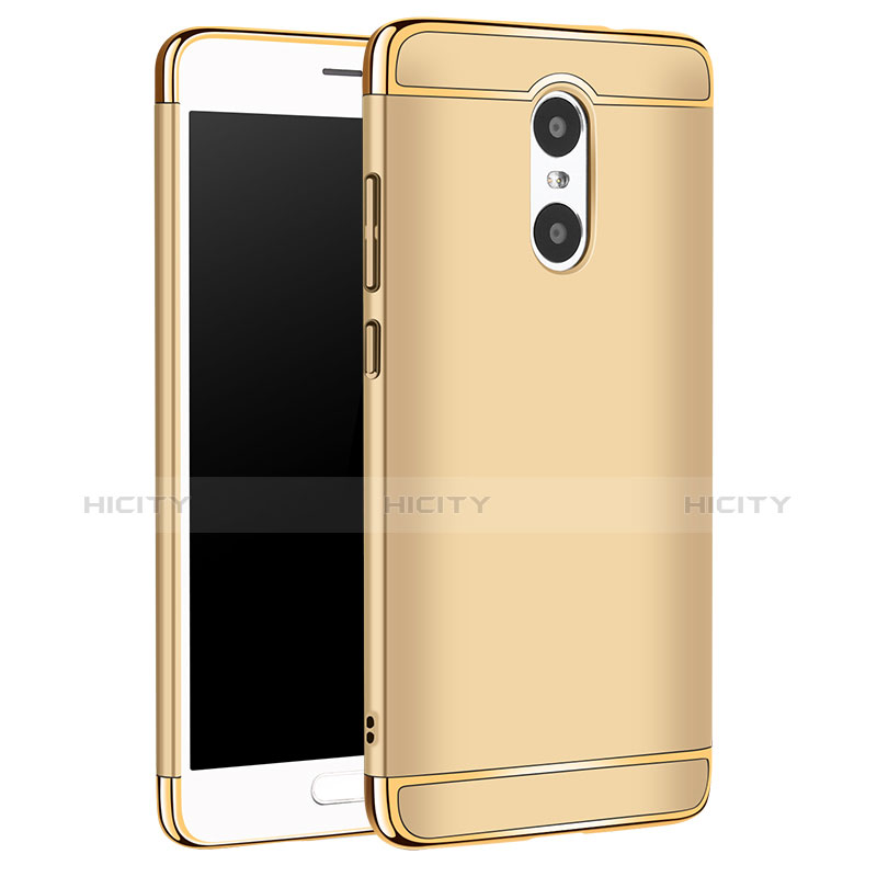 Schutzhülle Luxus Metall Rahmen und Kunststoff Schutzhülle Tasche M01 für Xiaomi Redmi Pro Gold