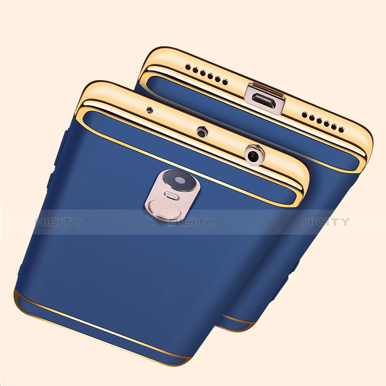 Schutzhülle Luxus Metall Rahmen und Kunststoff Schutzhülle Tasche M02 für Xiaomi Redmi Note 4X High Edition