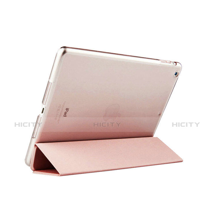 Schutzhülle Stand Tasche Leder für Apple iPad Mini 2 Rosegold