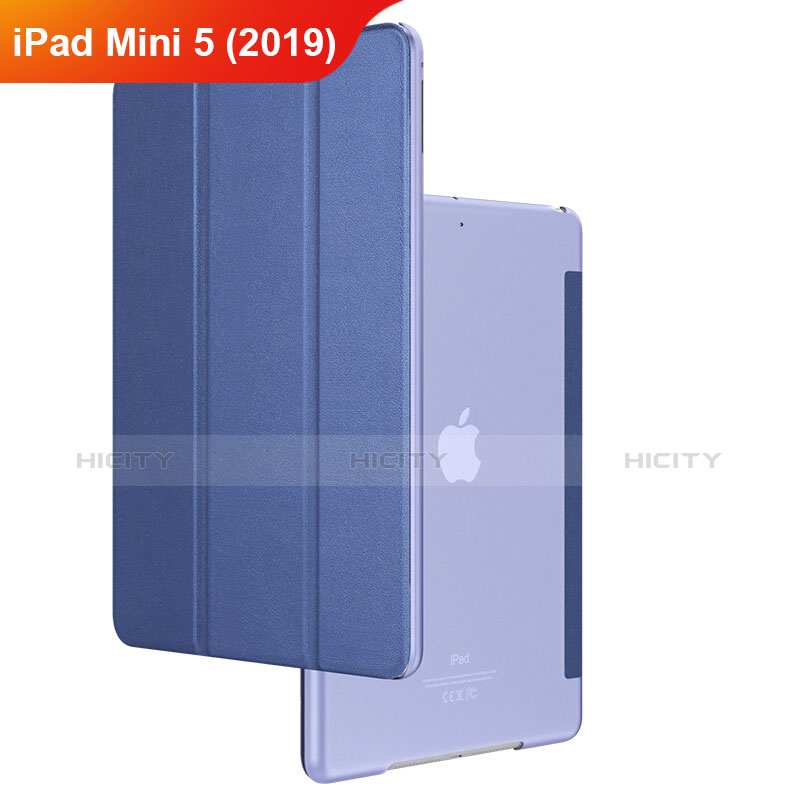 Schutzhülle Stand Tasche Leder für Apple iPad Mini 5 (2019) Blau