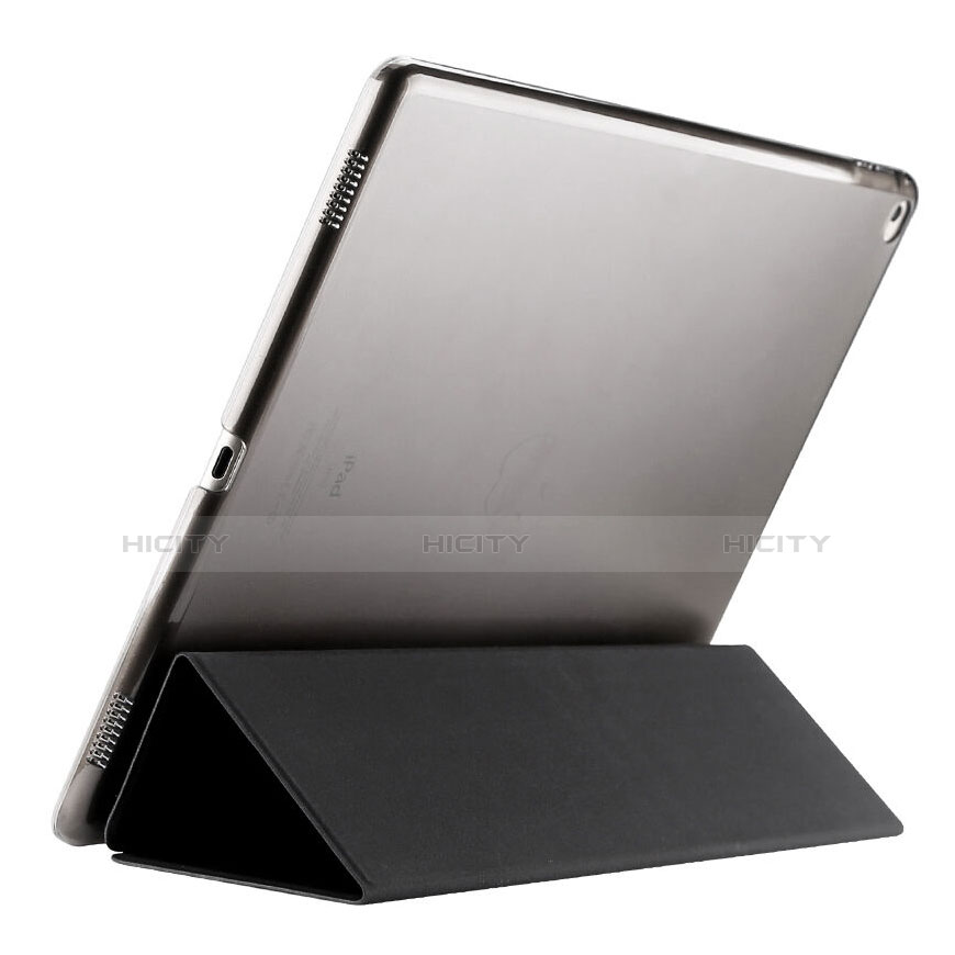 Schutzhülle Stand Tasche Leder für Apple iPad Pro 12.9 Schwarz