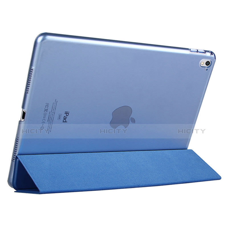 Schutzhülle Stand Tasche Leder für Apple iPad Pro 9.7 Blau groß