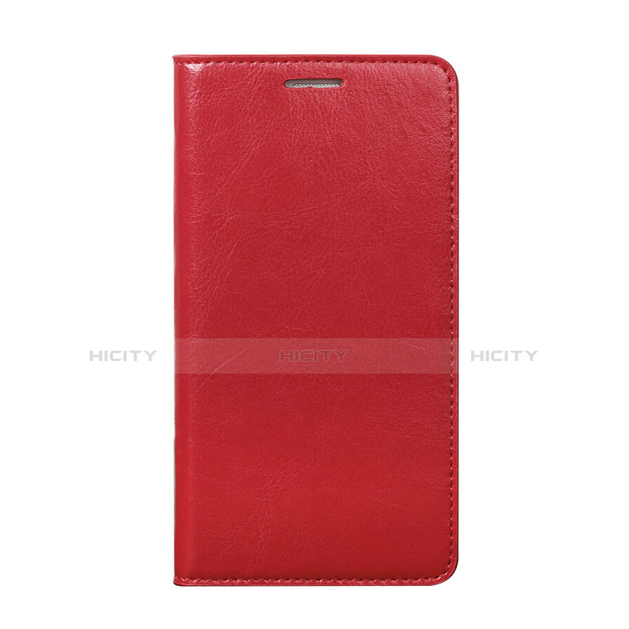 Schutzhülle Stand Tasche Leder für Huawei GR5 Rot