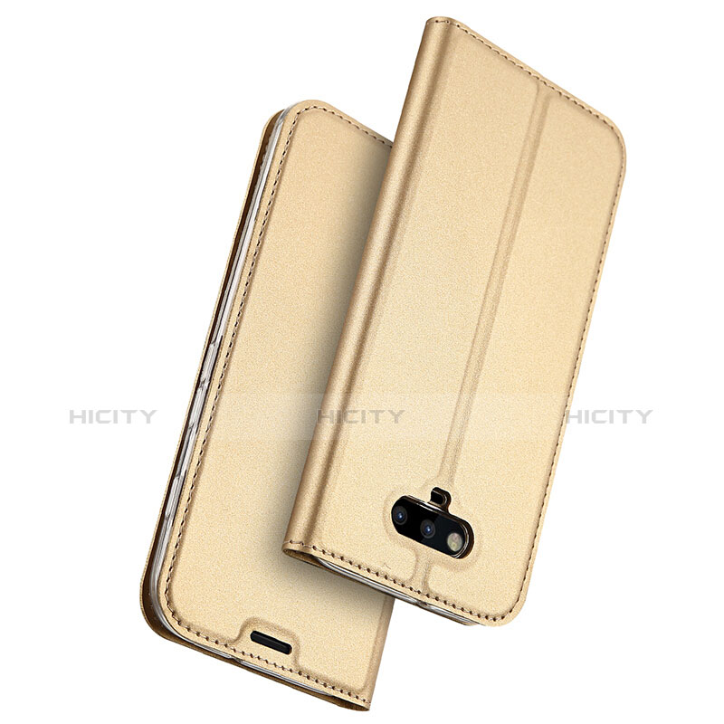 Schutzhülle Stand Tasche Leder für Huawei Honor Magic Gold