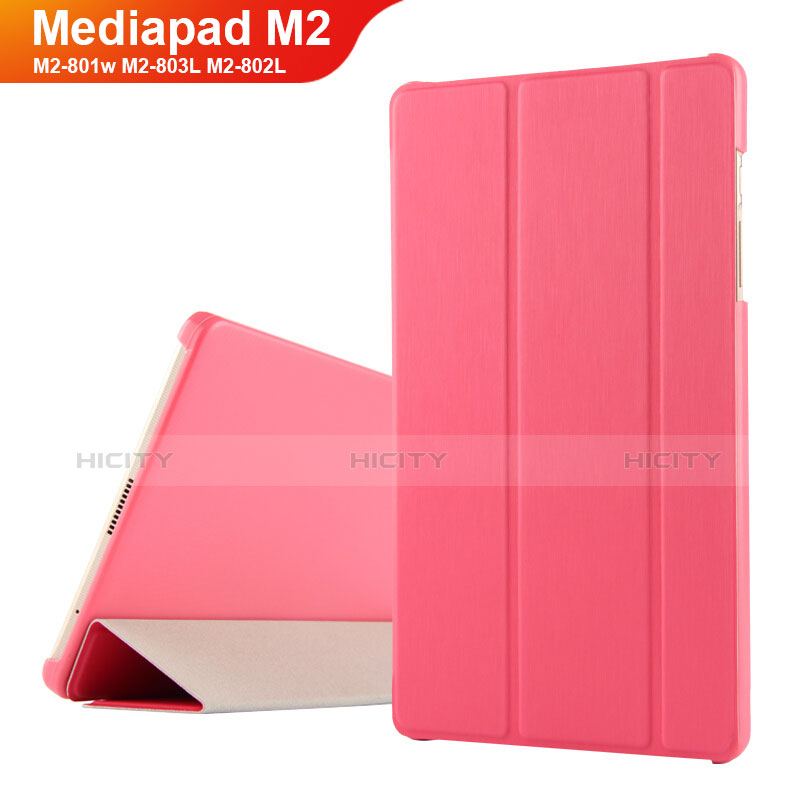 Schutzhülle Stand Tasche Leder für Huawei Mediapad M2 8 M2-801w M2-803L M2-802L Rot