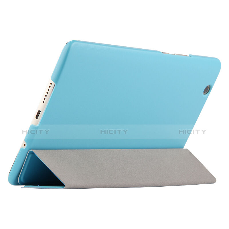 Schutzhülle Stand Tasche Leder für Huawei Mediapad M3 8.4 BTV-DL09 BTV-W09 Cyan