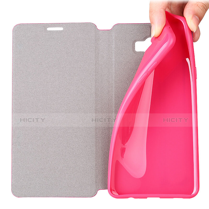 Schutzhülle Stand Tasche Leder für Samsung Galaxy C5 Pro C5010 Pink