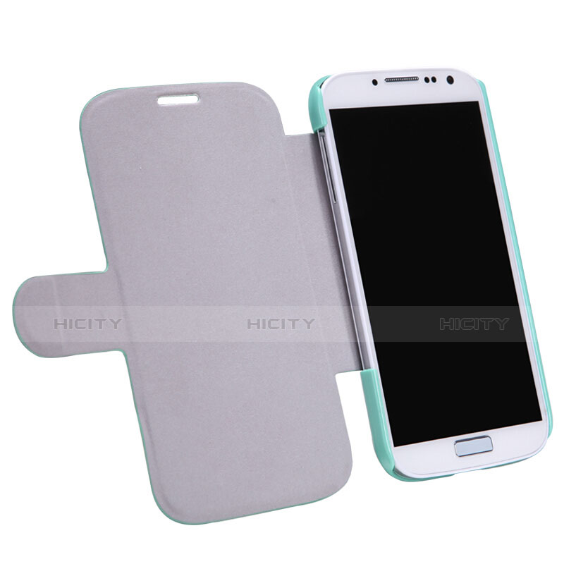 Schutzhülle Stand Tasche Leder für Samsung Galaxy S4 i9500 i9505 Grün