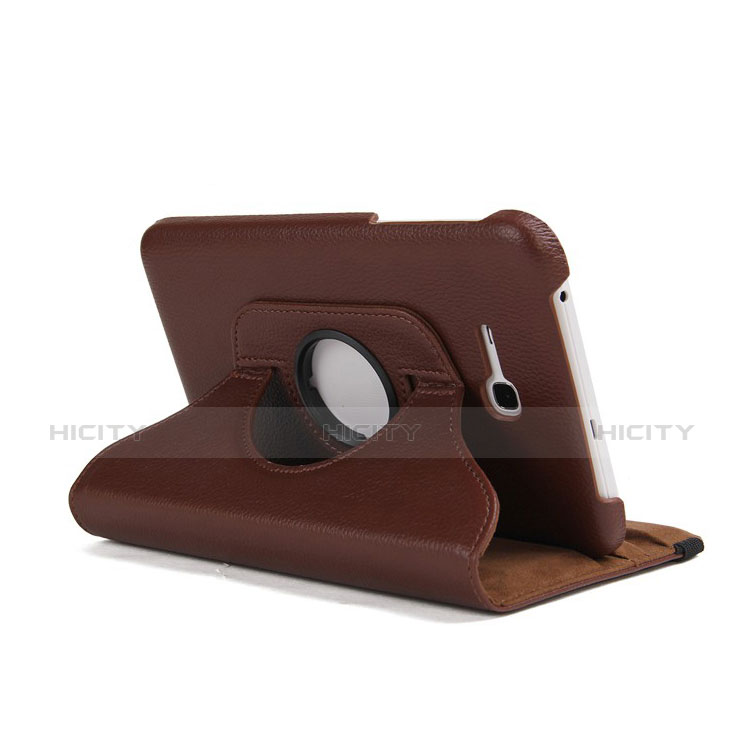 Schutzhülle Stand Tasche Leder für Samsung Galaxy Tab 3 Lite 7.0 T110 T113 Braun