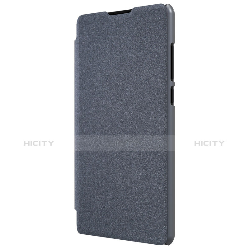 Schutzhülle Stand Tasche Leder für Xiaomi Mi Mix 2 Schwarz