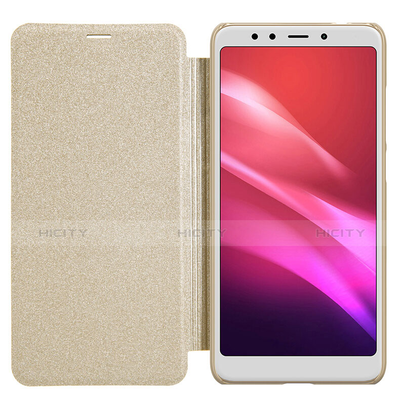 Schutzhülle Stand Tasche Leder für Xiaomi Redmi 5 Gold