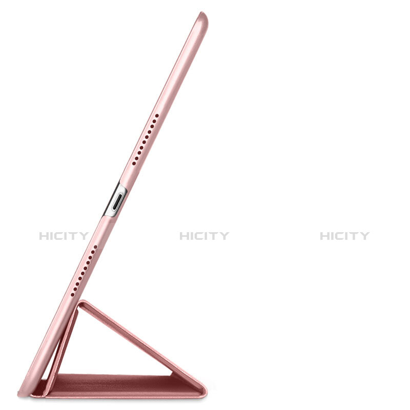 Schutzhülle Stand Tasche Leder L01 für Apple iPad Air 3 Rosegold