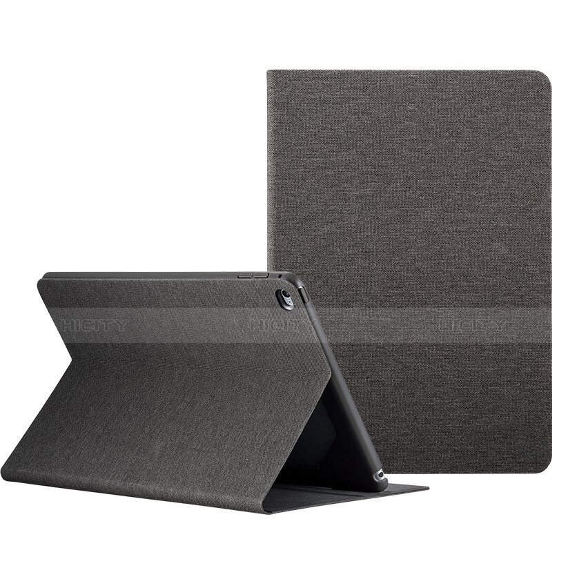 Schutzhülle Stand Tasche Leder L01 für Apple iPad Mini 4 Schwarz