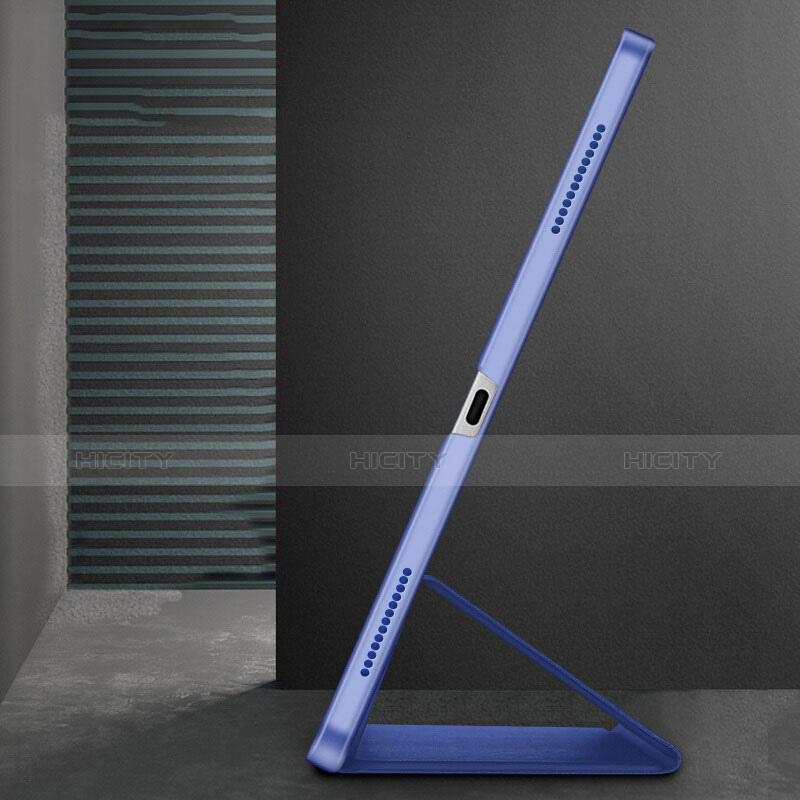 Schutzhülle Stand Tasche Leder L01 für Apple iPad Pro 11 (2018) Blau