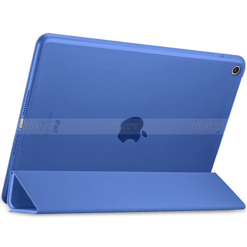 Schutzhülle Stand Tasche Leder L01 für Apple New iPad 9.7 (2018) Blau