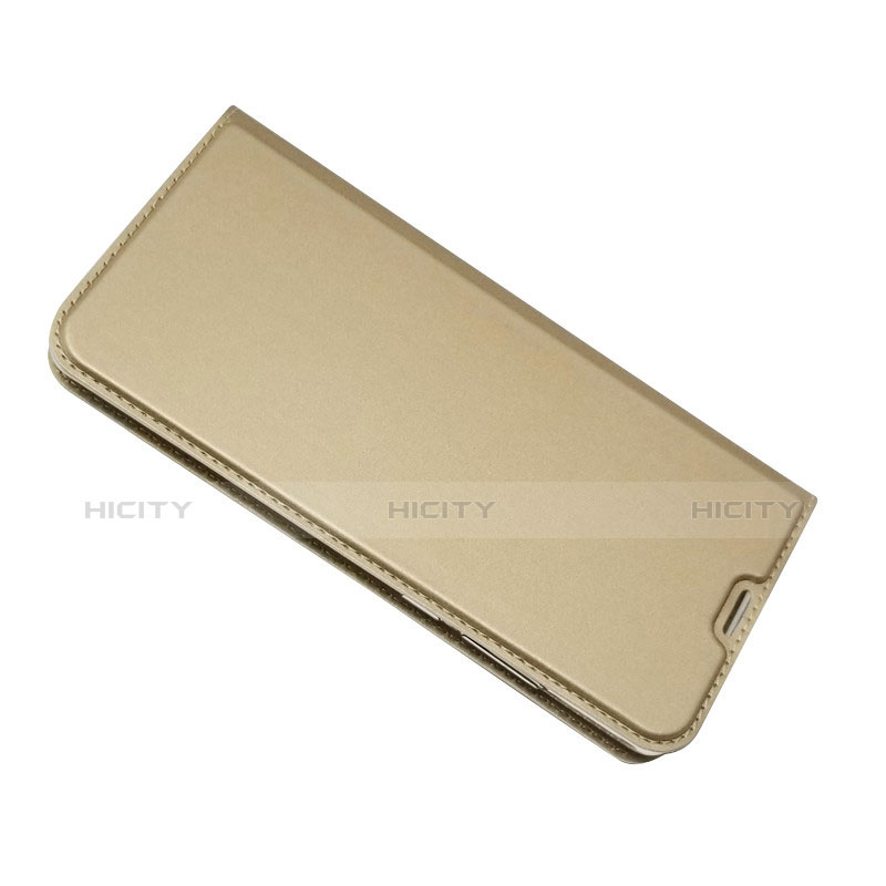 Schutzhülle Stand Tasche Leder L01 für Huawei P30 Pro New Edition Gold