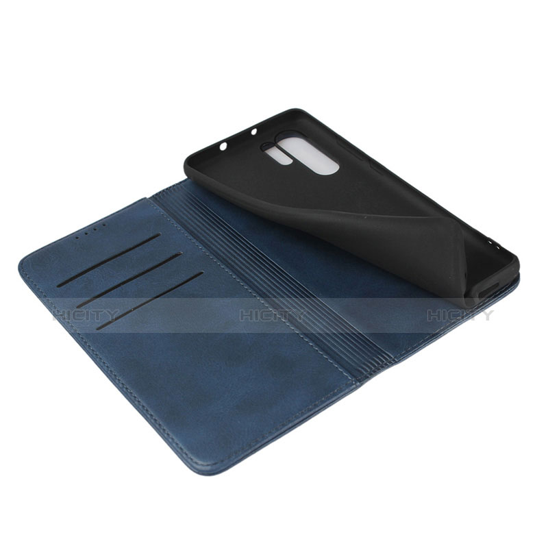 Schutzhülle Stand Tasche Leder L02 für Huawei P30 Pro New Edition Blau