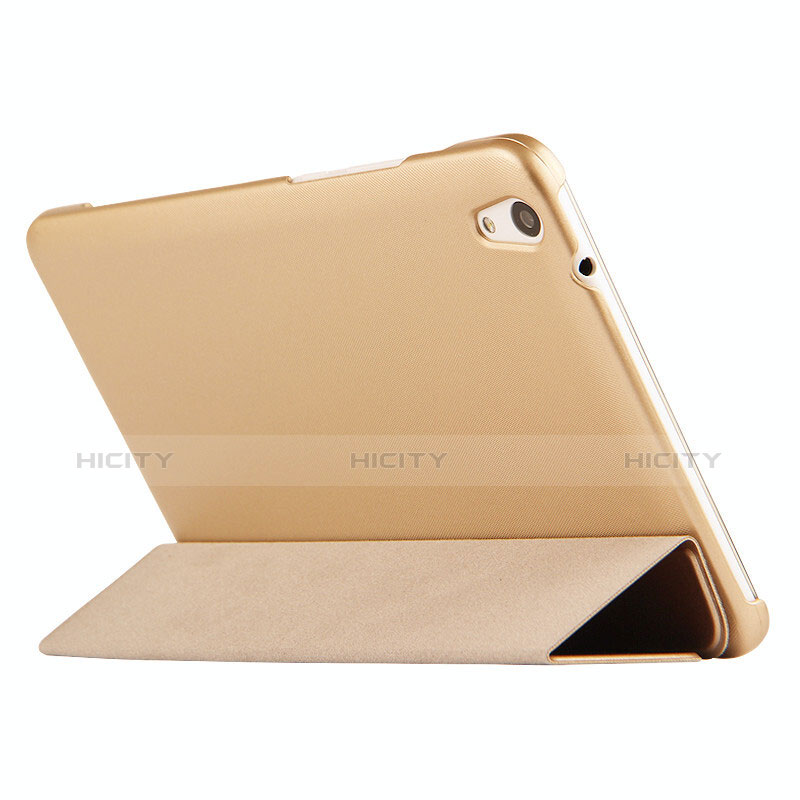 Schutzhülle Stand Tasche Leder L03 für Huawei Honor Pad 2 Gold