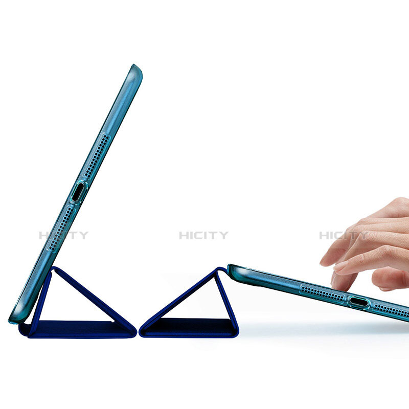 Schutzhülle Stand Tasche Leder L05 für Apple iPad Mini 2 Blau