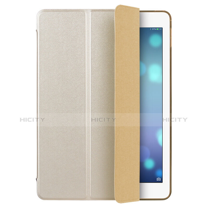 Schutzhülle Stand Tasche Leder L05 für Apple iPad Mini 4 Gold