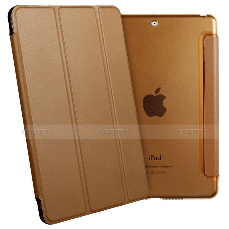 Schutzhülle Stand Tasche Leder L06 für Apple iPad Mini 2 Braun