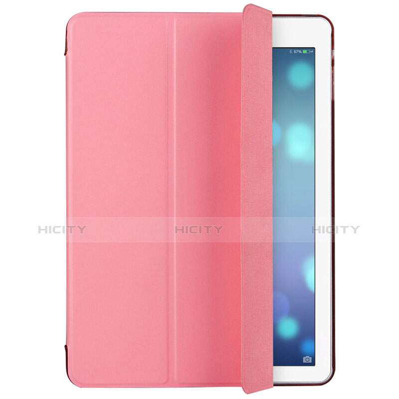 Schutzhülle Stand Tasche Leder L06 für Apple iPad Mini 2 Rosa