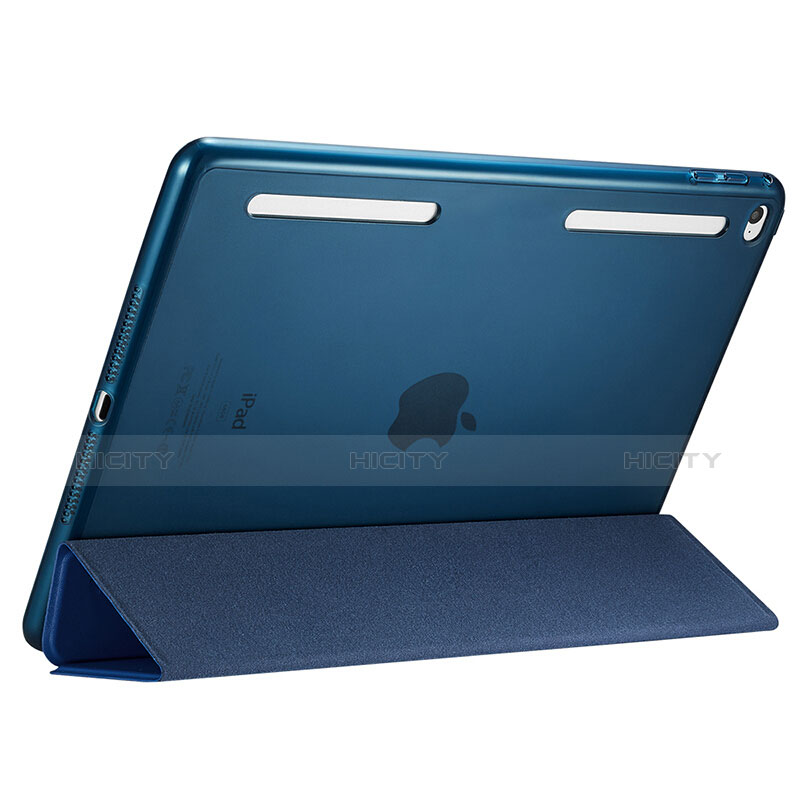 Schutzhülle Stand Tasche Leder L06 für Apple iPad Mini 4 Blau