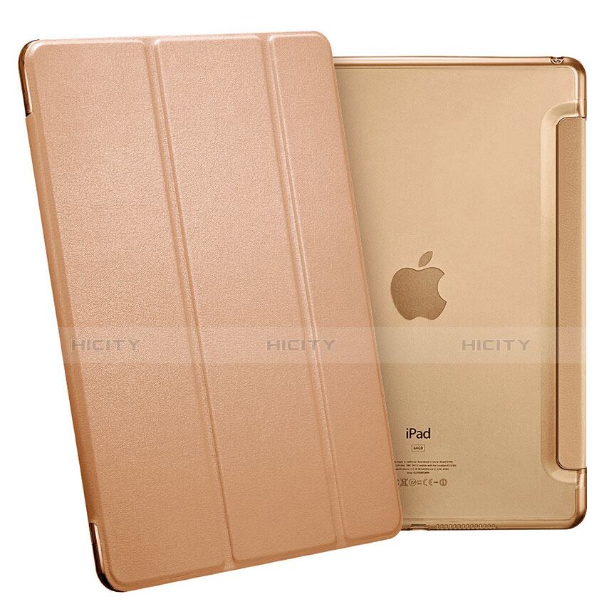 Schutzhülle Stand Tasche Leder L06 für Apple iPad Mini 4 Braun