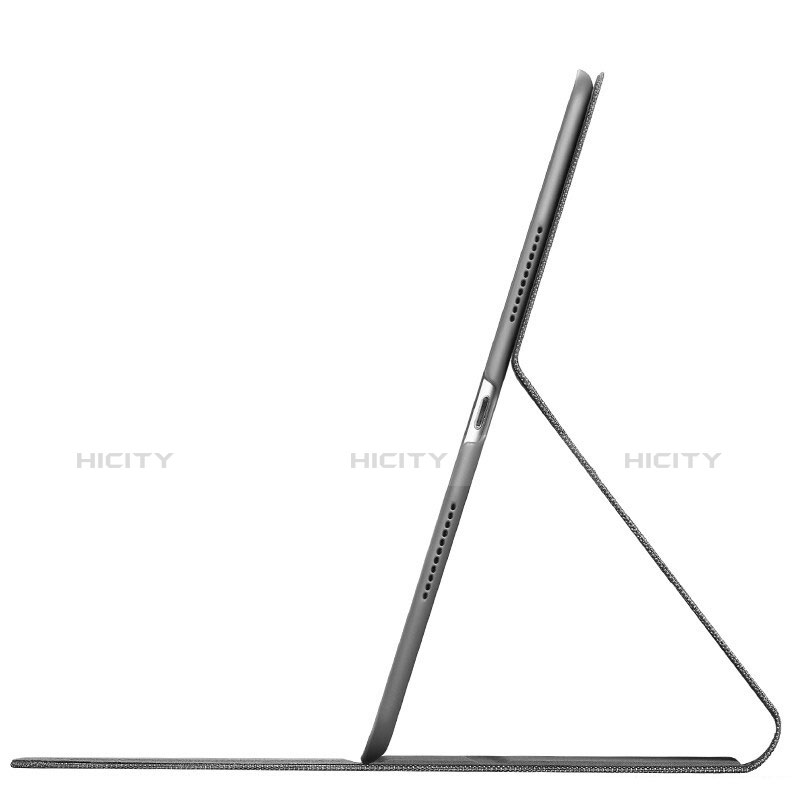 Schutzhülle Stand Tasche Stoff für Apple iPad Air 3 Grau