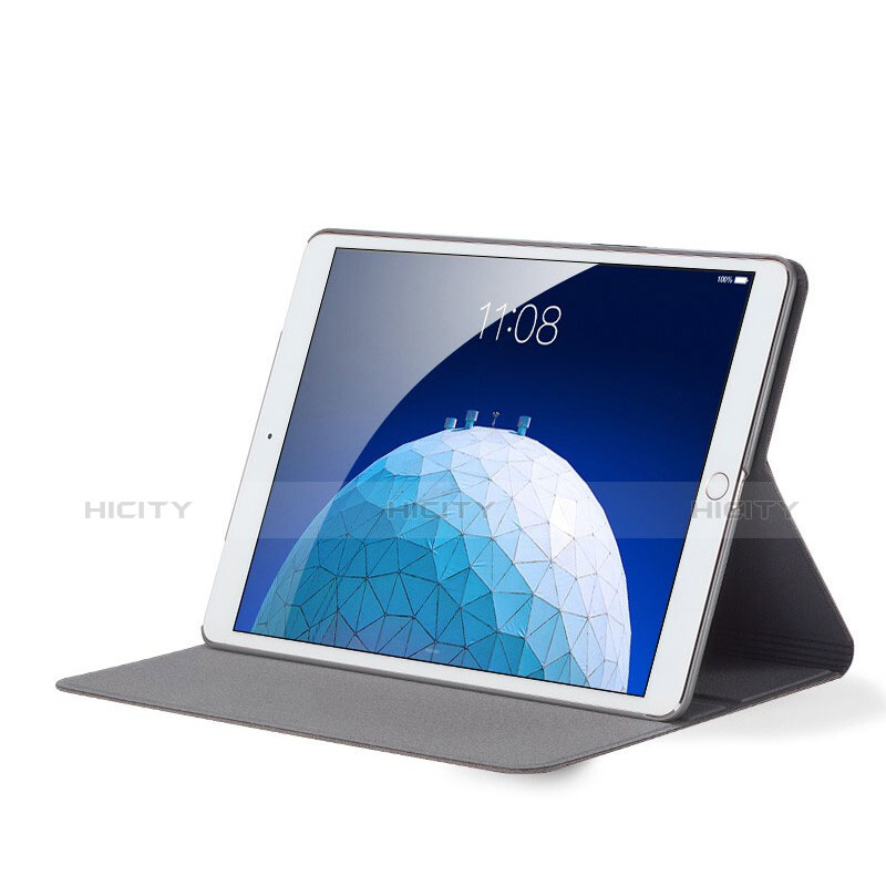 Schutzhülle Stand Tasche Stoff für Apple iPad New Air (2019) 10.5 Grau