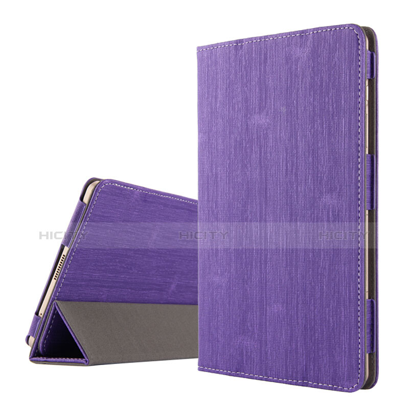 Schutzhülle Stand Tasche Stoff für Huawei Mediapad M2 8 M2-801w M2-803L M2-802L Violett groß