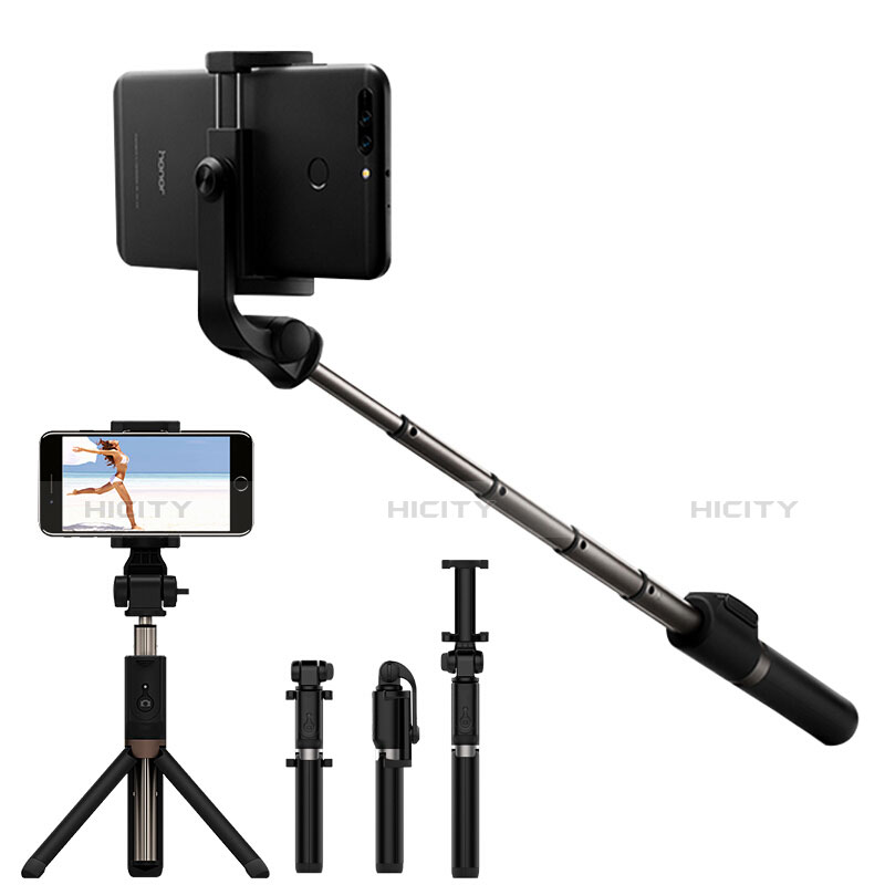 Selfie Stick Stange Bluetooth Teleskop Universal S23 Schwarz Plus