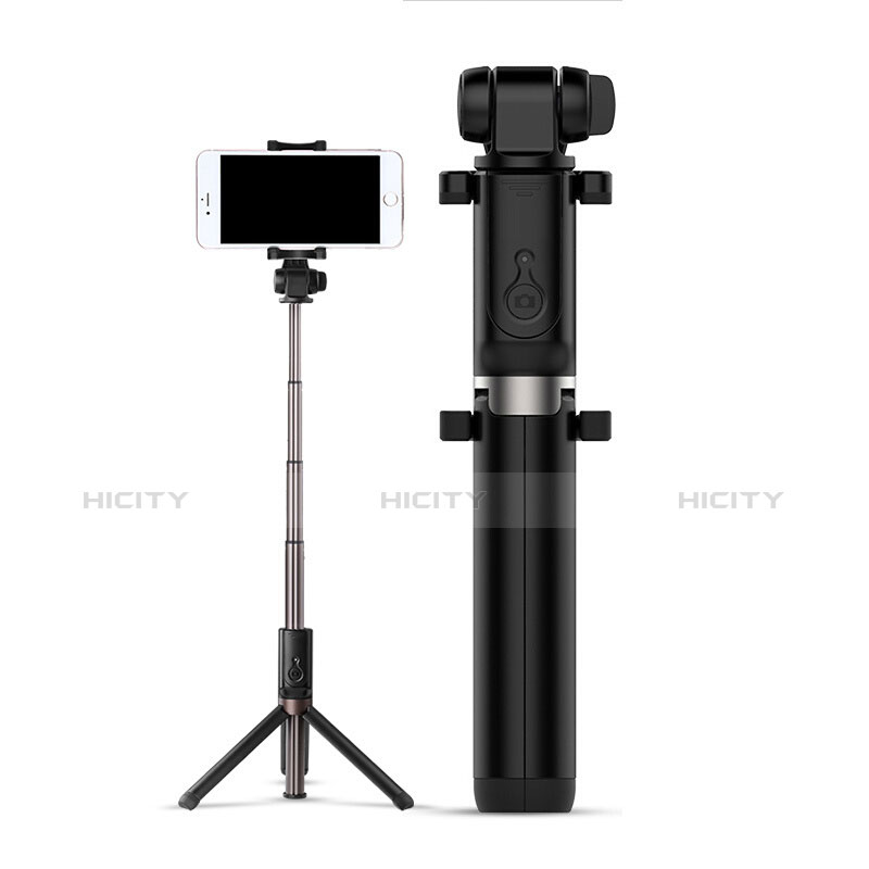 Selfie Stick Stange Bluetooth Teleskop Universal S27 Schwarz groß