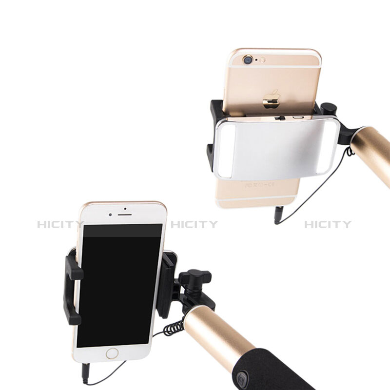 Selfie Stick Stange Verdrahtet Teleskop Universal S11 Gold