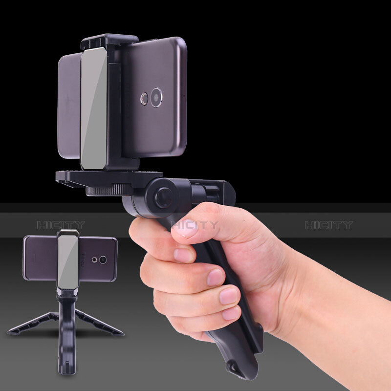 Selfie Stick Stange Verdrahtet Teleskop Universal S21 Schwarz