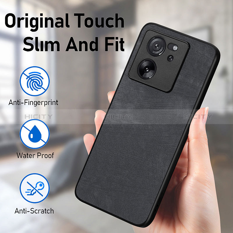 Silikon Hülle Handyhülle Gummi Schutzhülle Flexible Leder Tasche AD1 für Xiaomi Mi 13T 5G