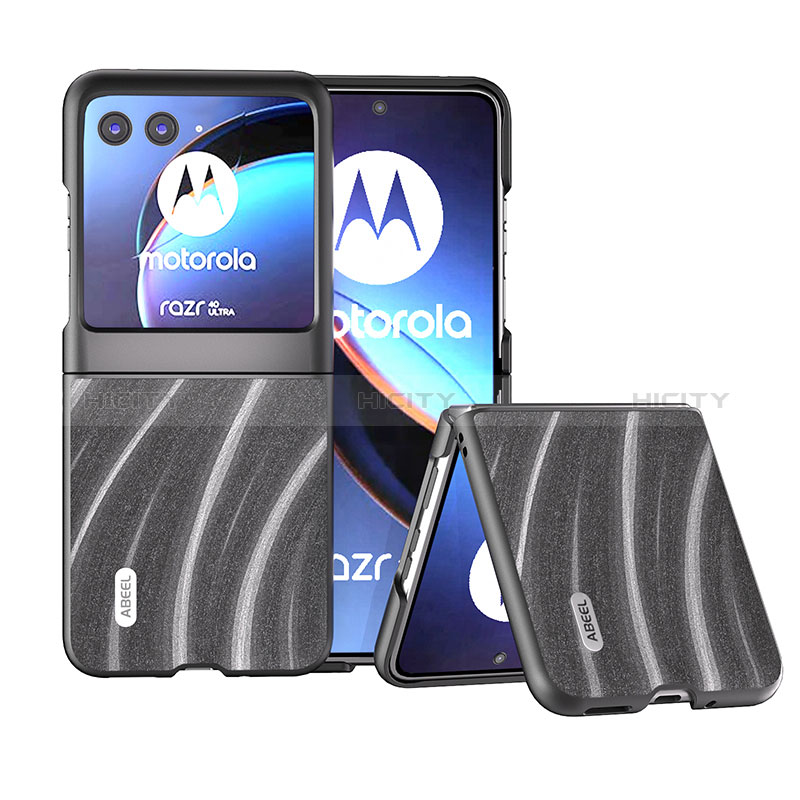 Silikon Hülle Handyhülle Gummi Schutzhülle Flexible Leder Tasche B03H für Motorola Moto Razr 40 Ultra 5G