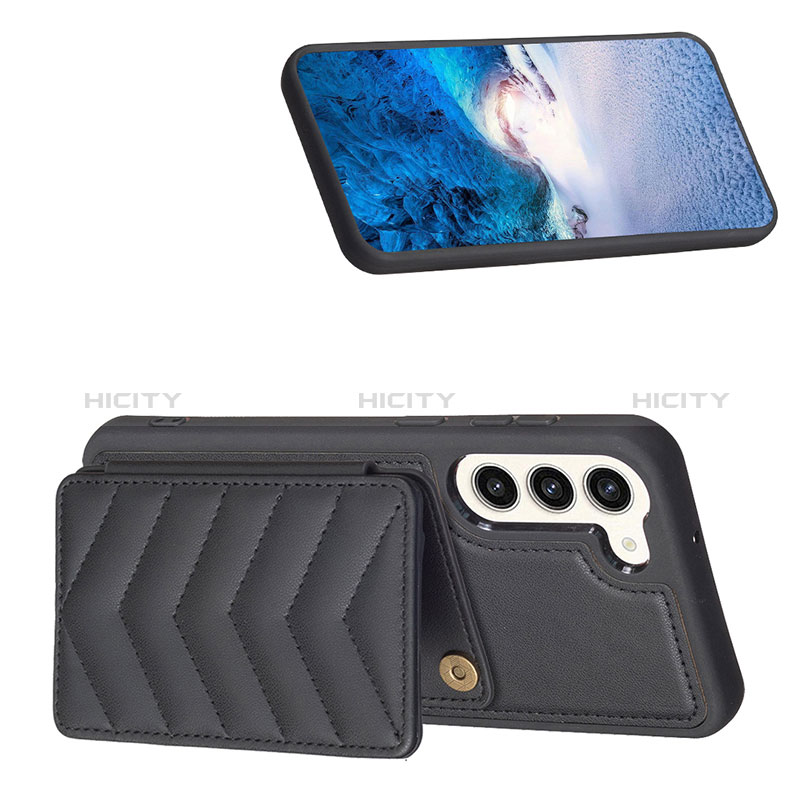 Silikon Hülle Handyhülle Gummi Schutzhülle Flexible Leder Tasche BF1 für Samsung Galaxy S22 Plus 5G